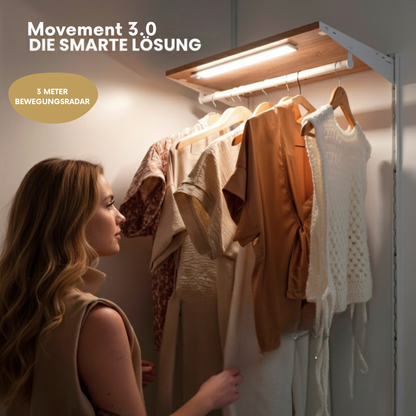 Movement 3.0 | Kabellose Unterbaubeleuchtung für Schränke